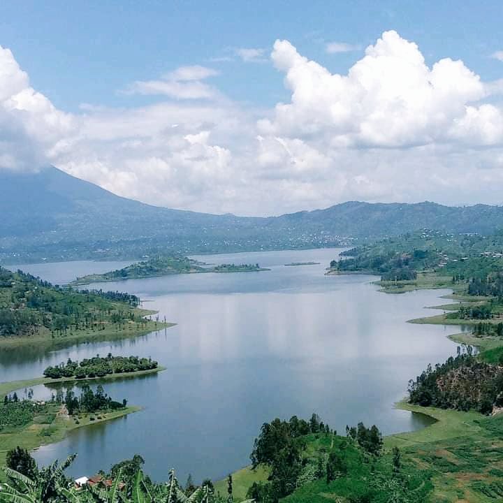 Twin lakes of Rwanda