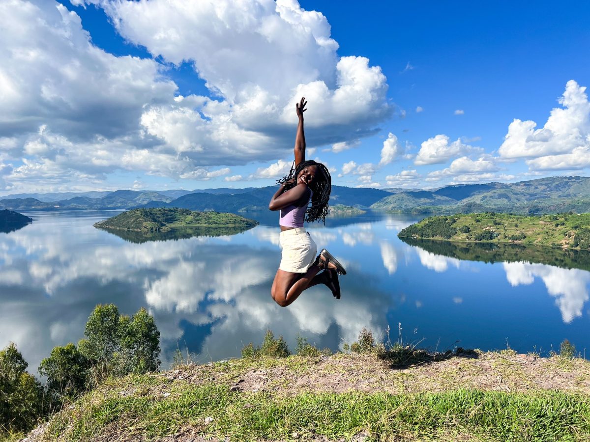 Twin lakes of Rwanda