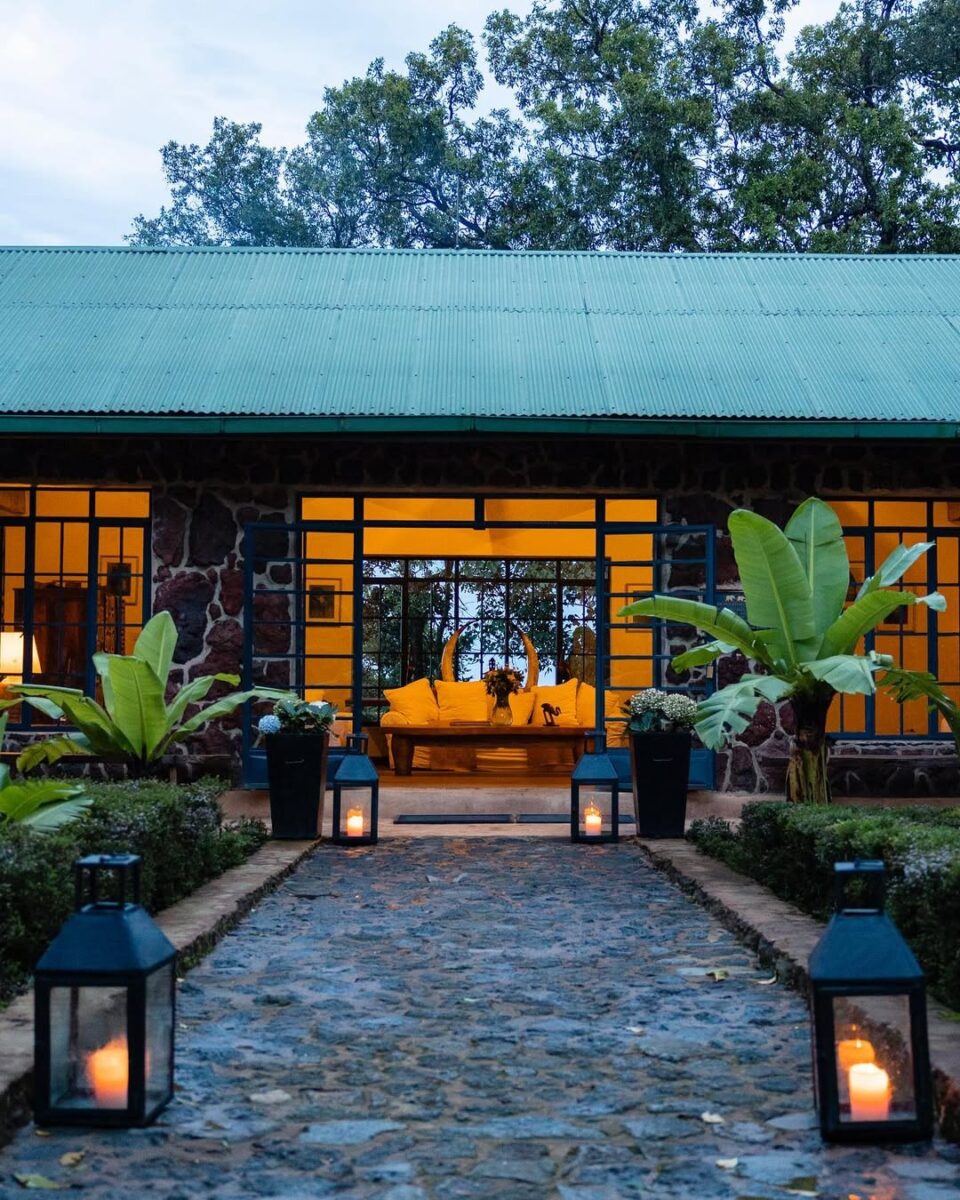 Clouds mountain gorilla lodge room