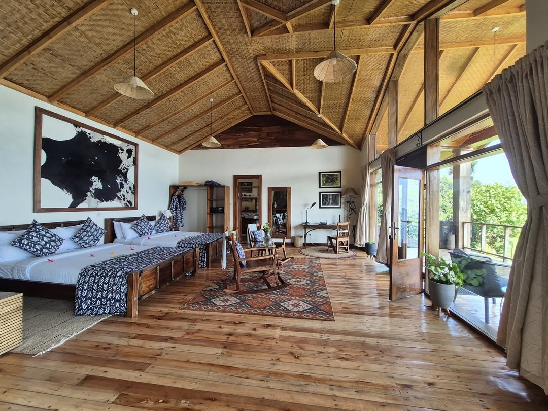 Room at Nkuringo Gorilla lodge